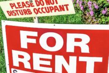 For Rent sign