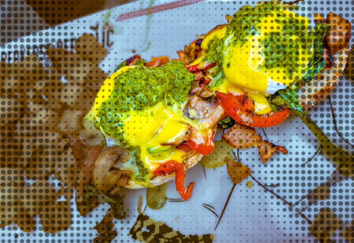 Eggs Benedict, a popular brunch item for millennials around the world