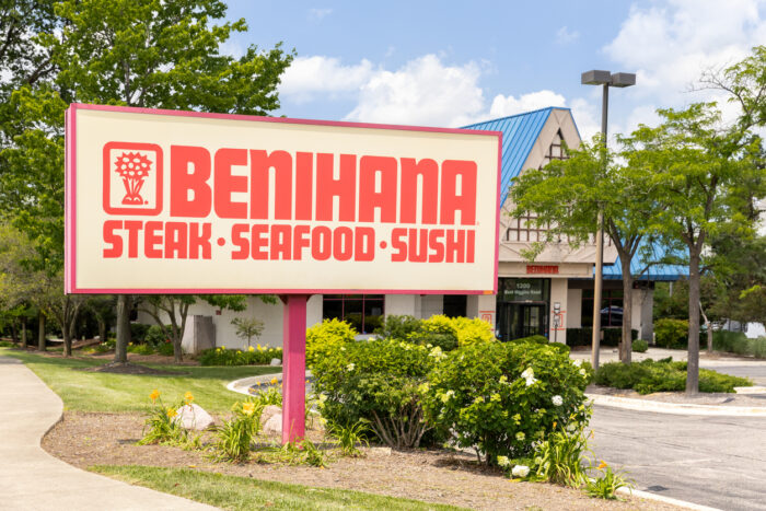 Benihana in Schaumburg, IL.