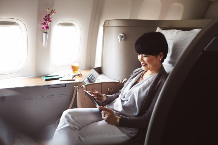 Cathay Pacific first class