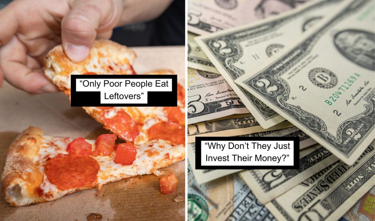 Ignorant Things Rich People Say About Poor People