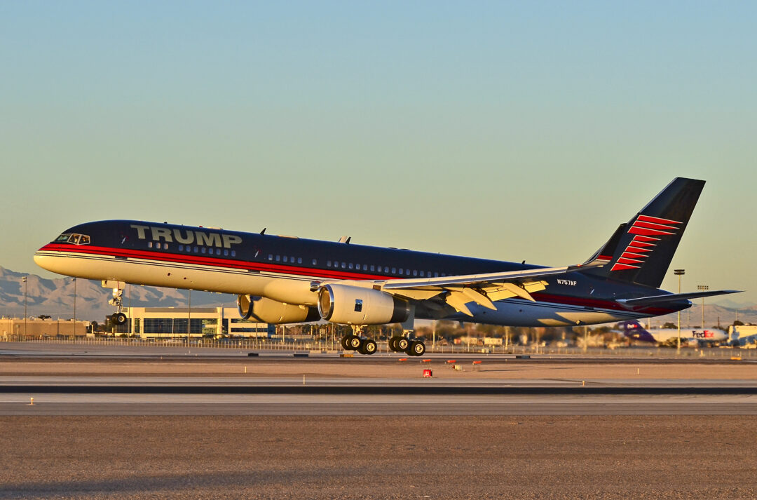 Trump Boeing 757-200 (N757AF) at McCarran