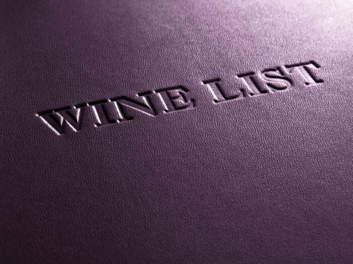 Wine list