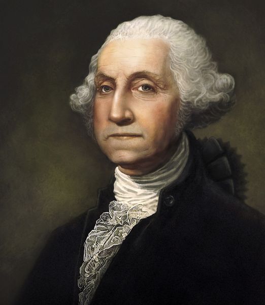 George Washington Digitally Generated Portrait