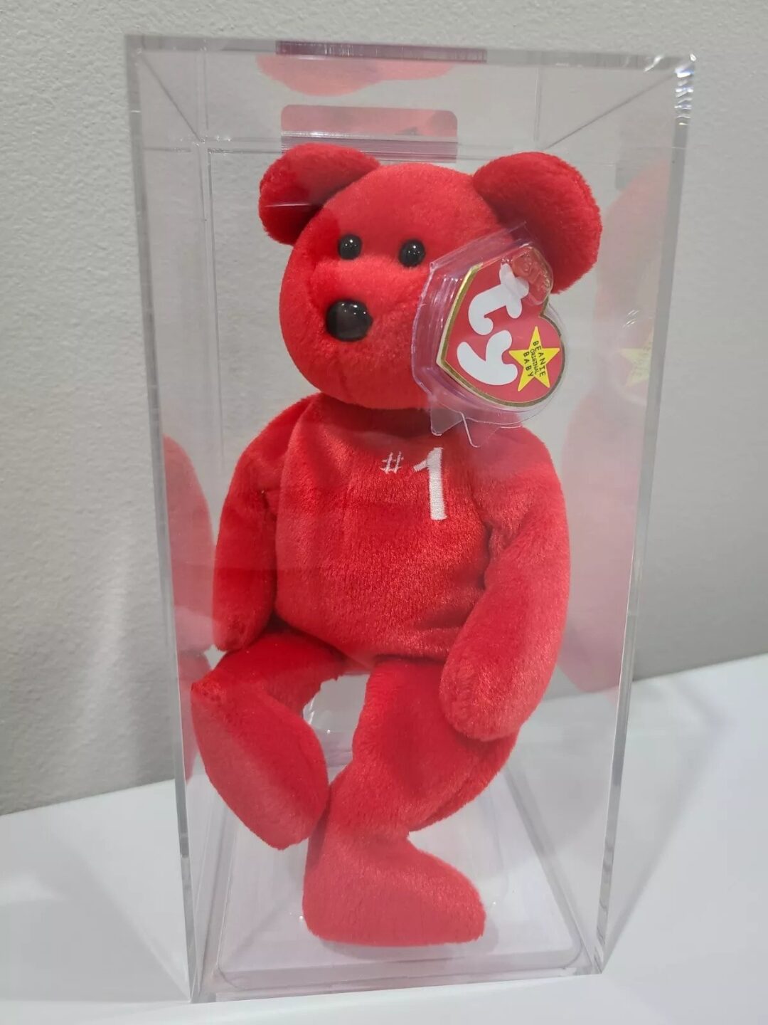 #1 bear beanie baby