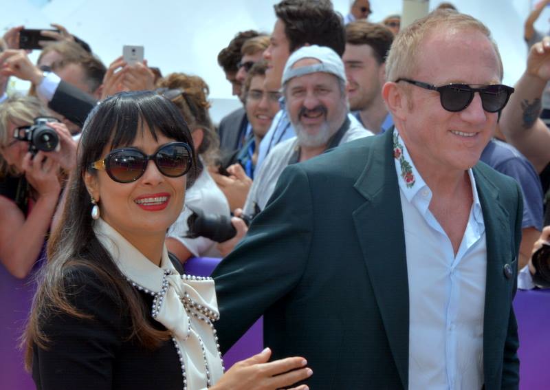 Salma Hayek and Francois Pinault