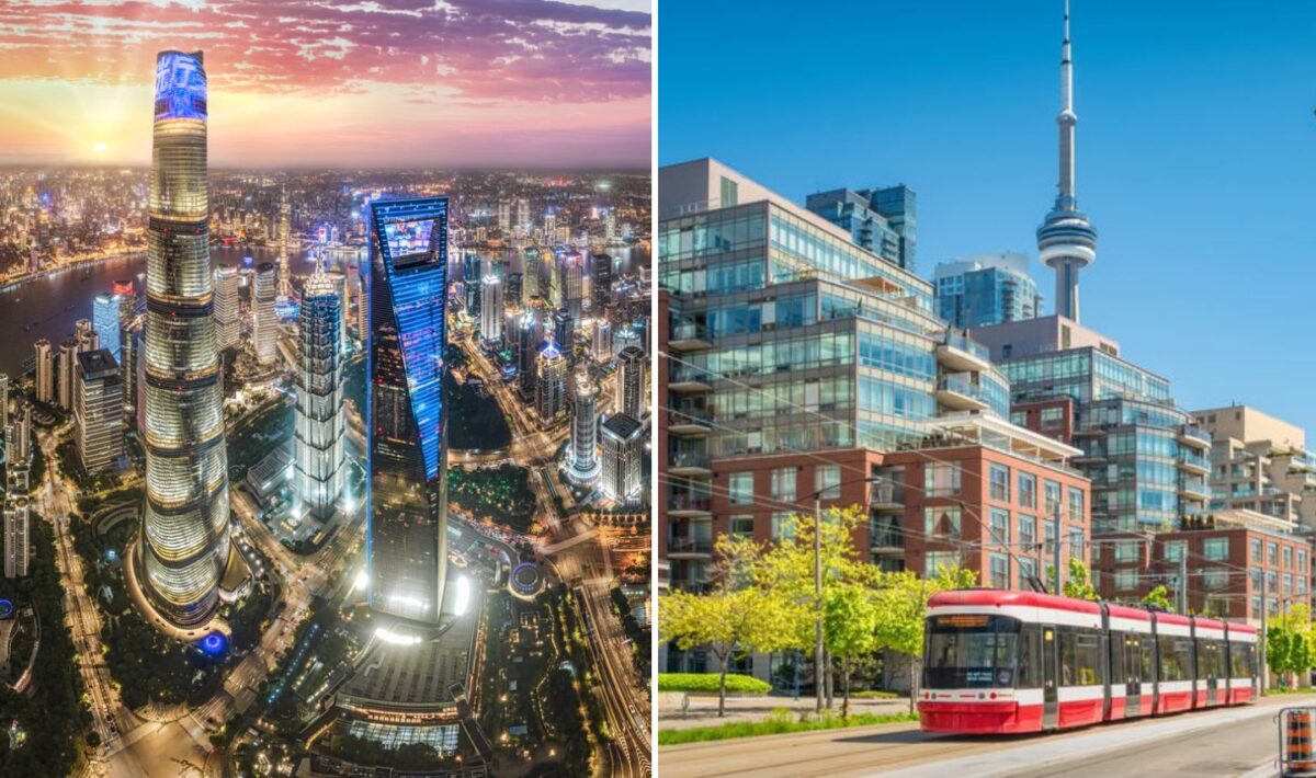 Shanghai and Toronto