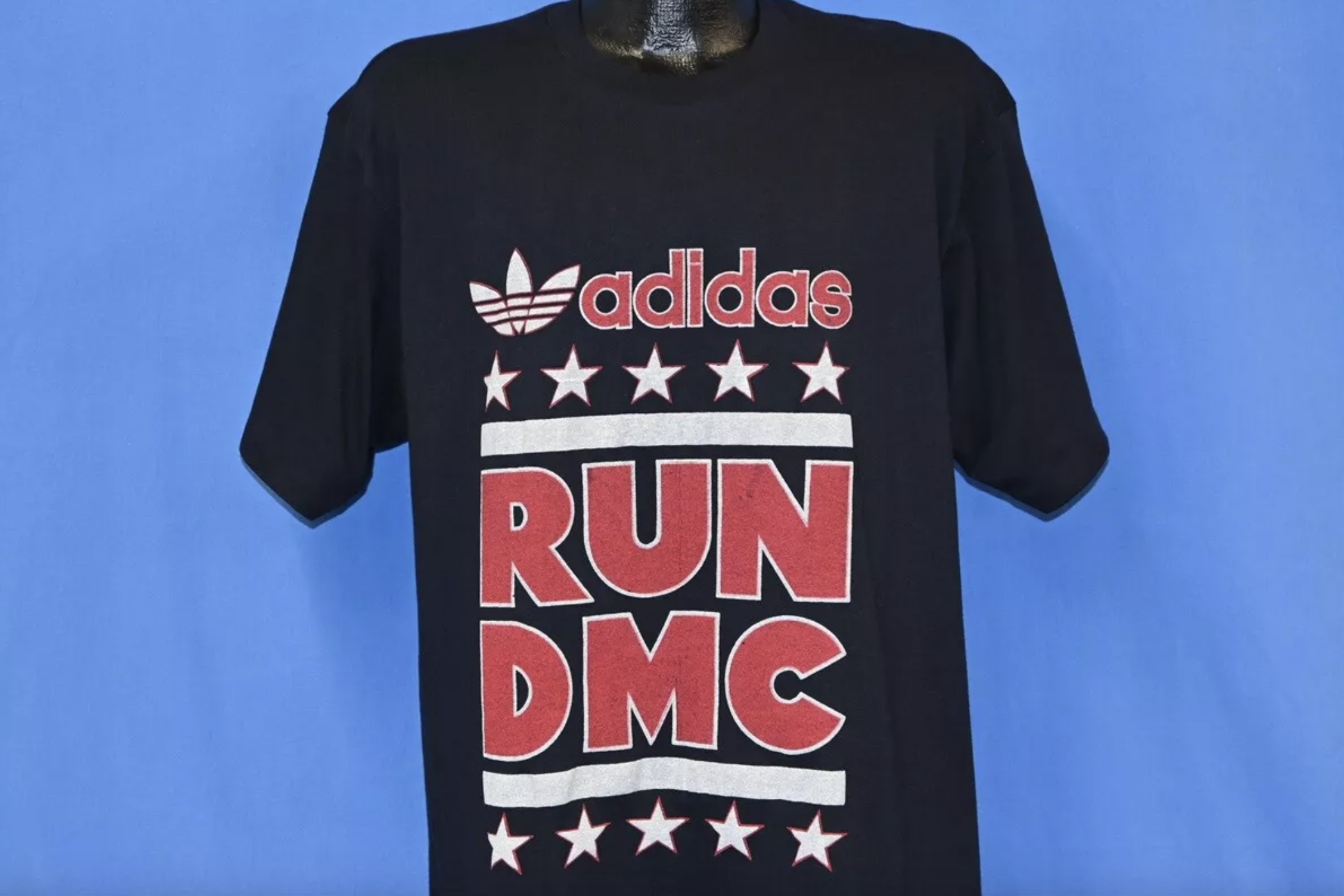 Vintage 80s Run DMC Adidas shirt