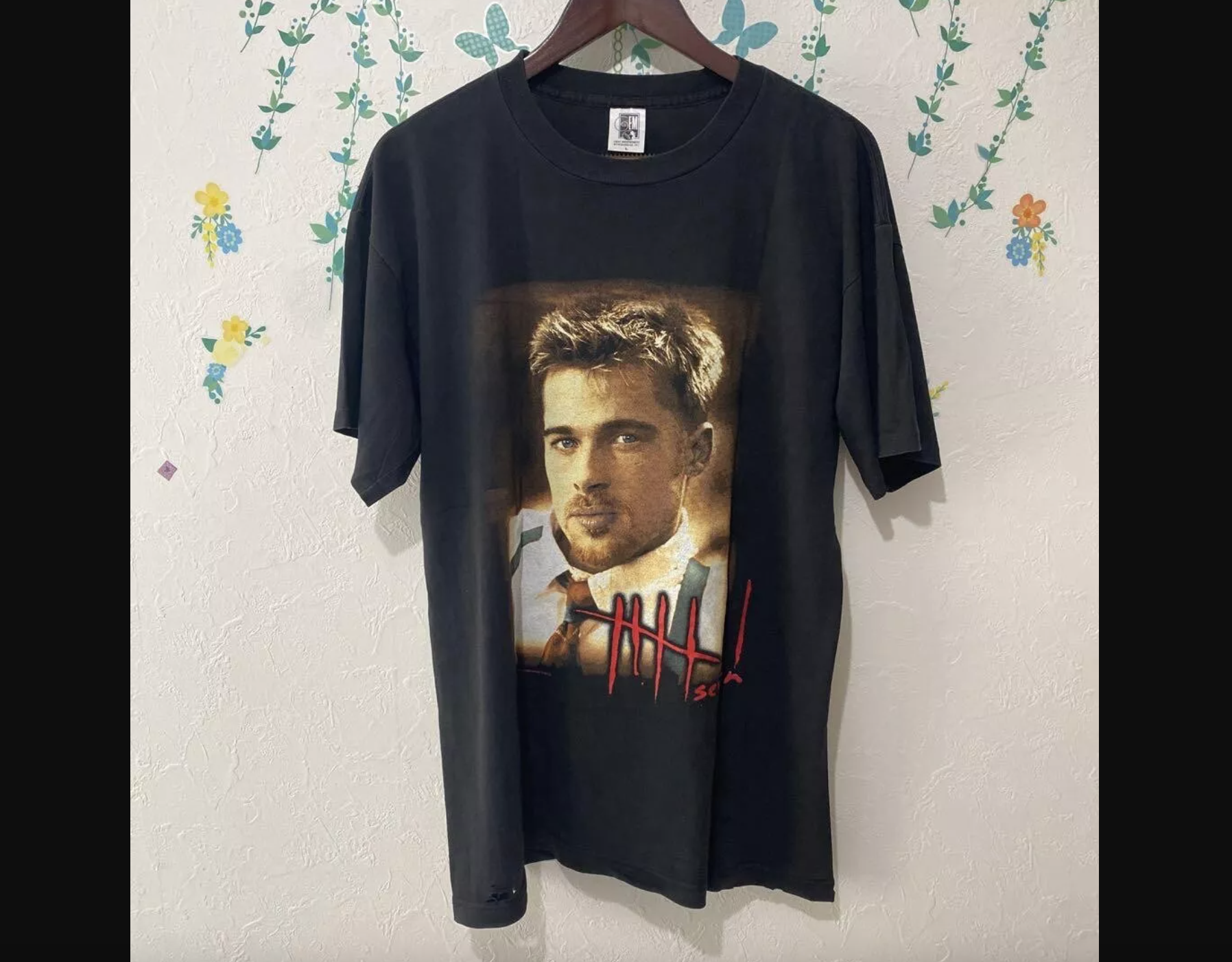 Brad Pitt Seven Movie T-shirt