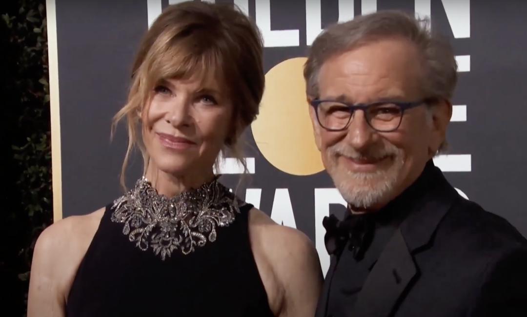 Steven Spielberg and Kate Capshaw