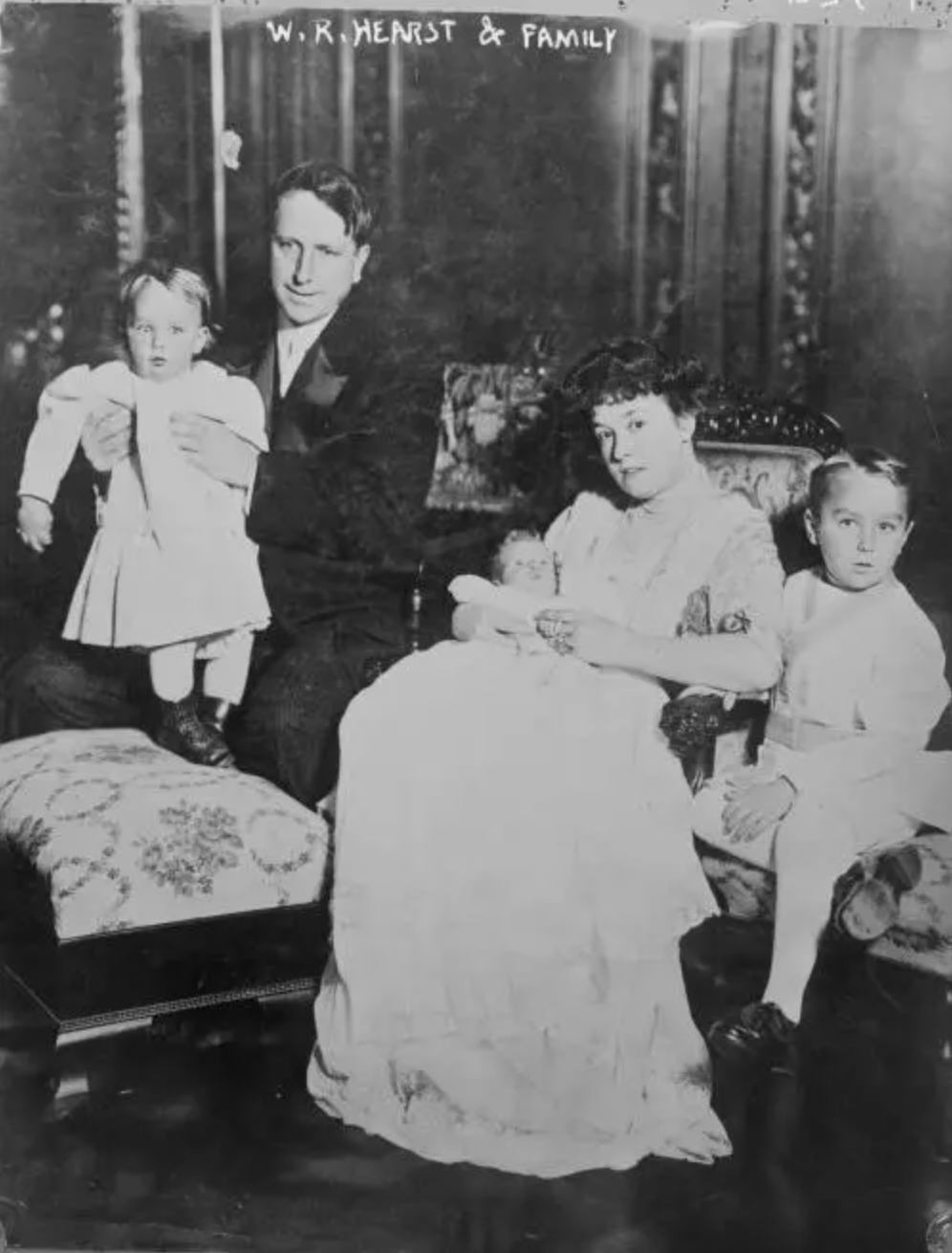 William Randolph Hearst family