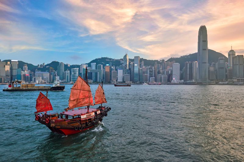 Hong Kong's Victoria harbour