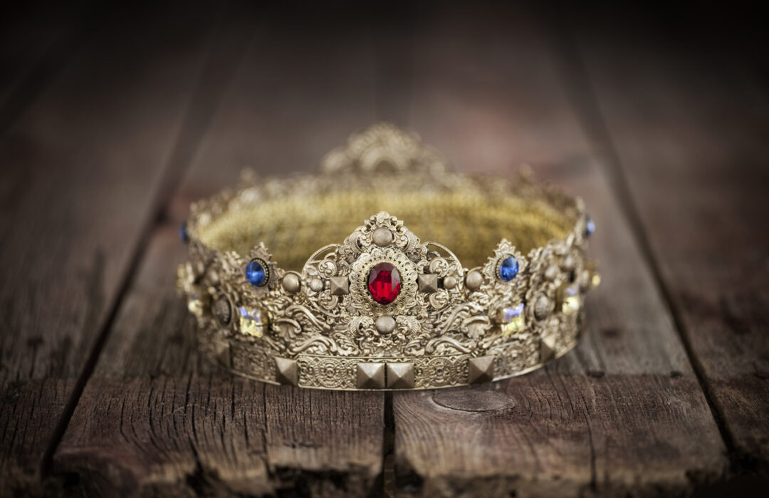 crown with jewels