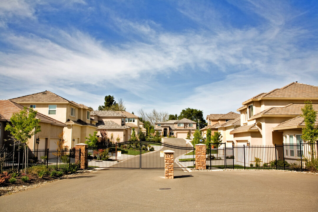 Gated community in California.