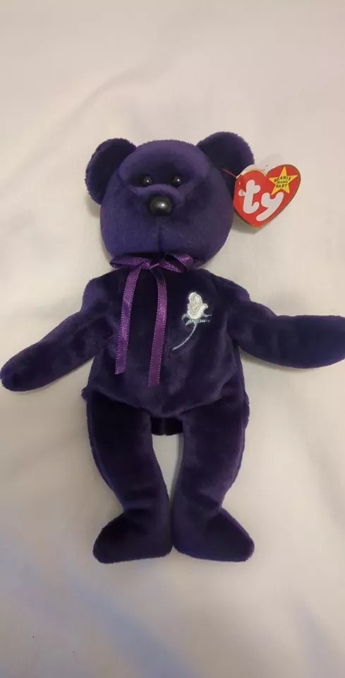 princess the bear beanie baby