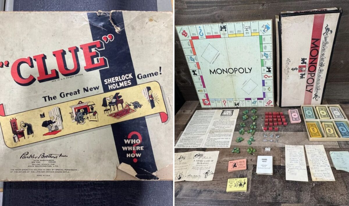 Vintage board games