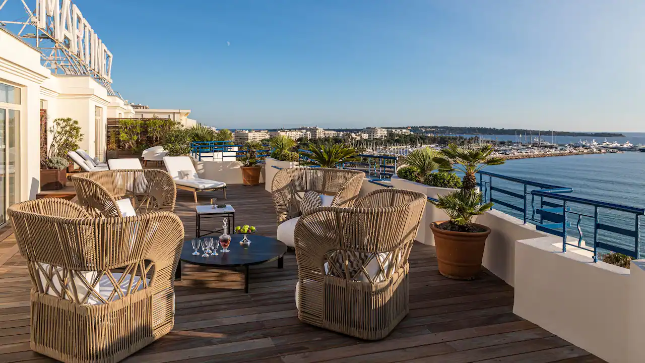 Penthouse Suite at Hôtel Martinez