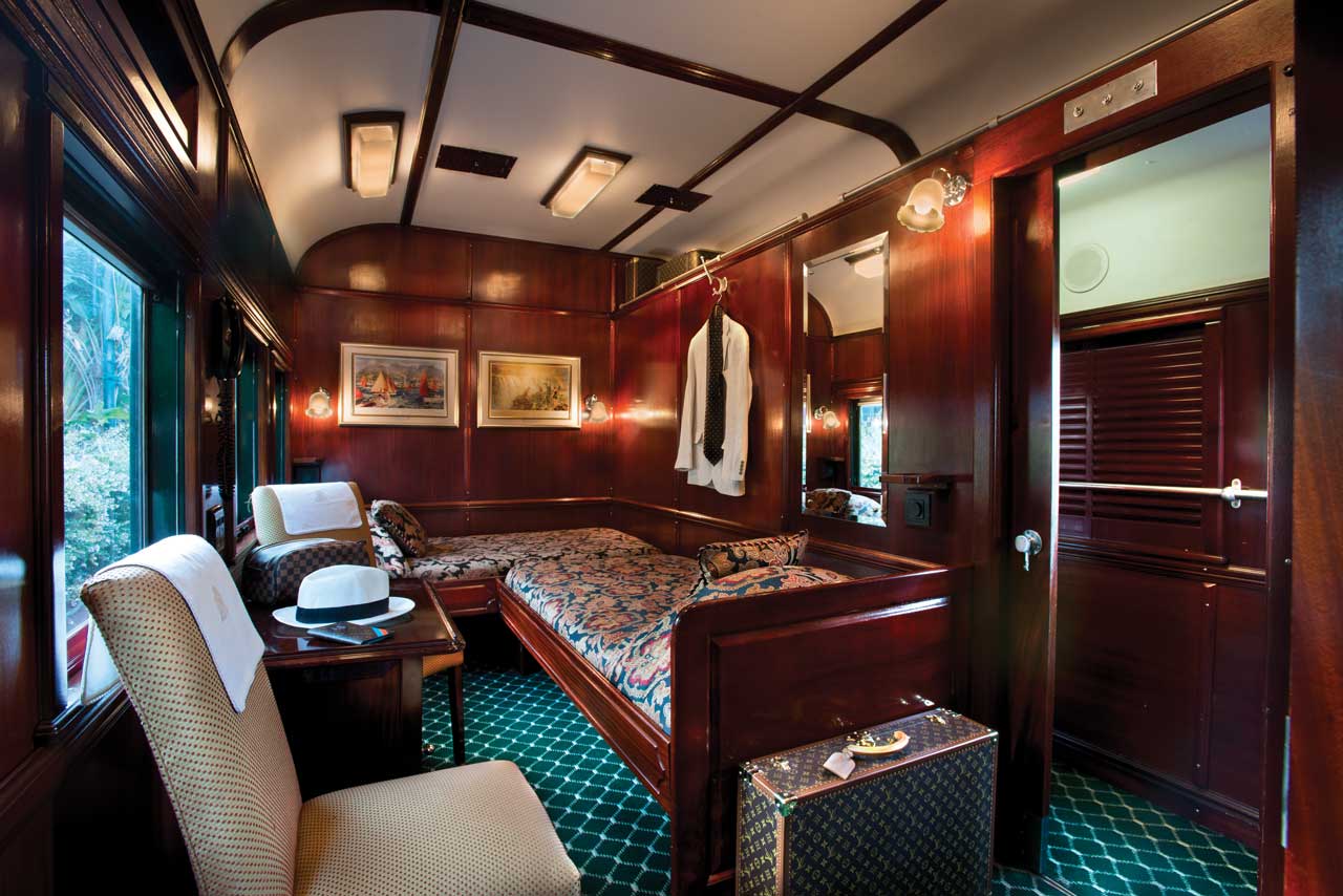 Deluxe twin room on Rovos Rail