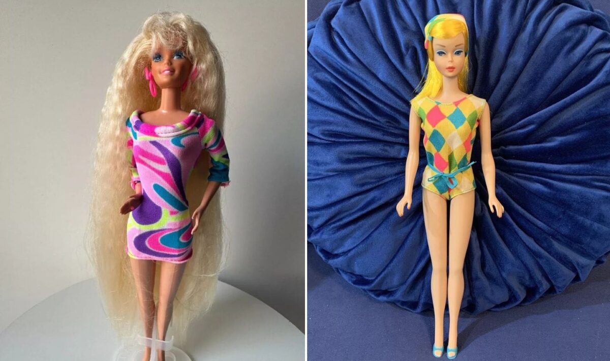 Old barbies worth on sale