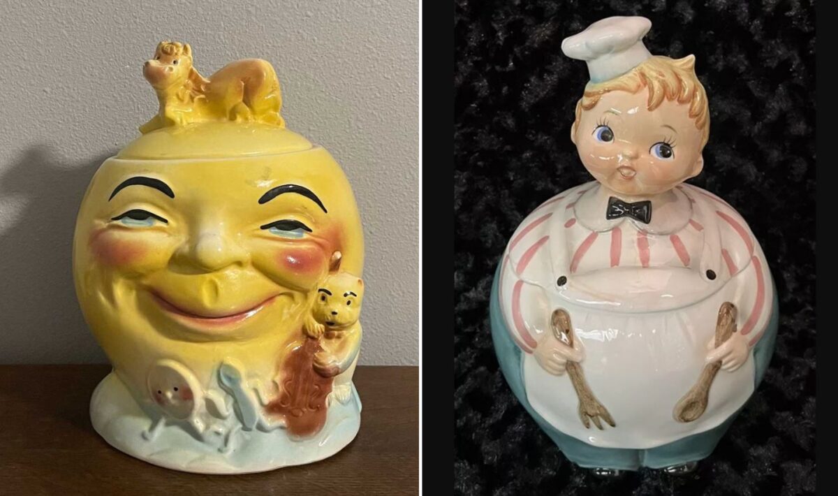 Vintage cookie jars