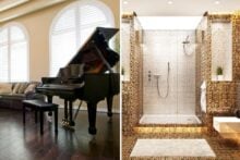 Wealthy home features