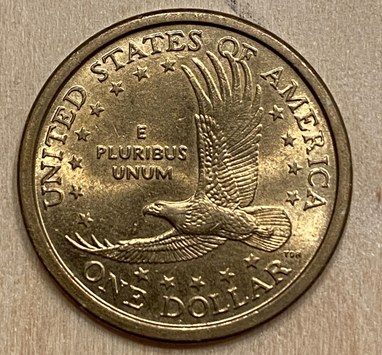 2000 Sacagawea Dollar Wounded Eagle