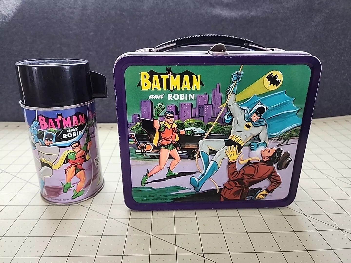 batman and robin lunchbox