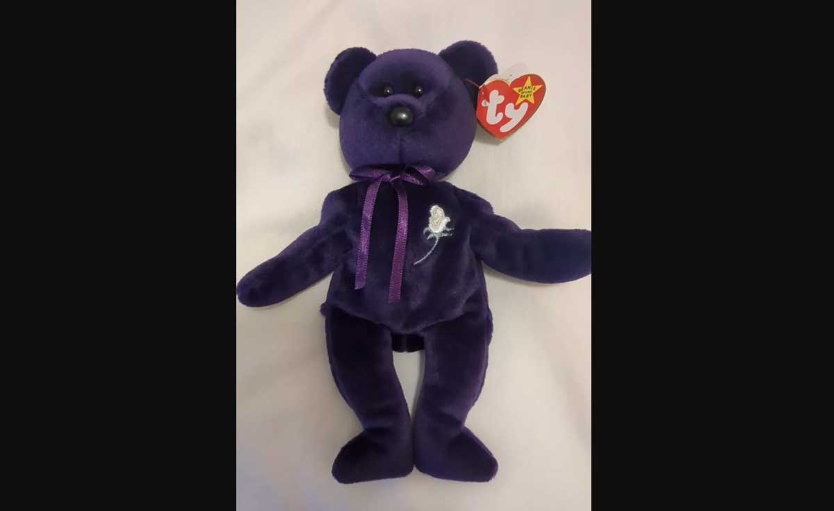 Princess Diana Mint Beanie Baby