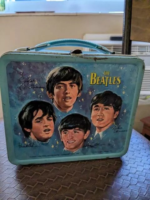 1965 beatles lunchbox