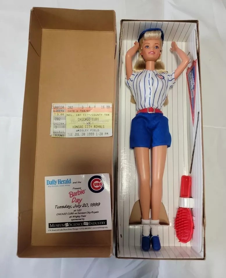 chicago cubs barbie