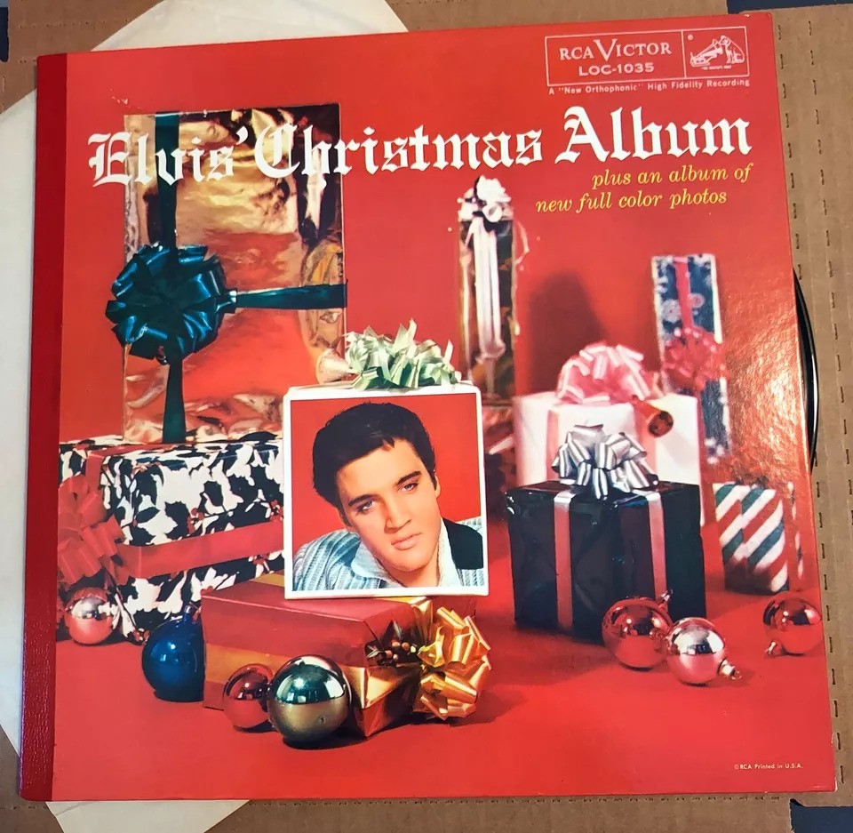 elvis christmas album 1957