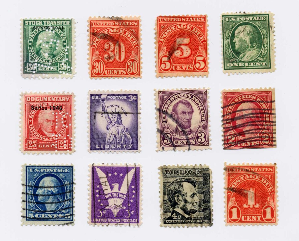 American postage stamps that are worth money