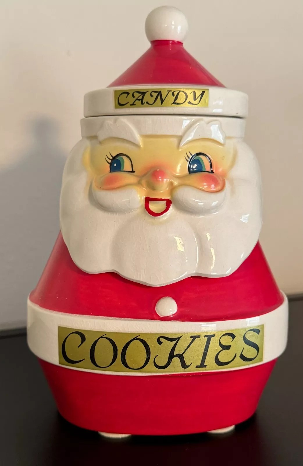 santa cookie jar