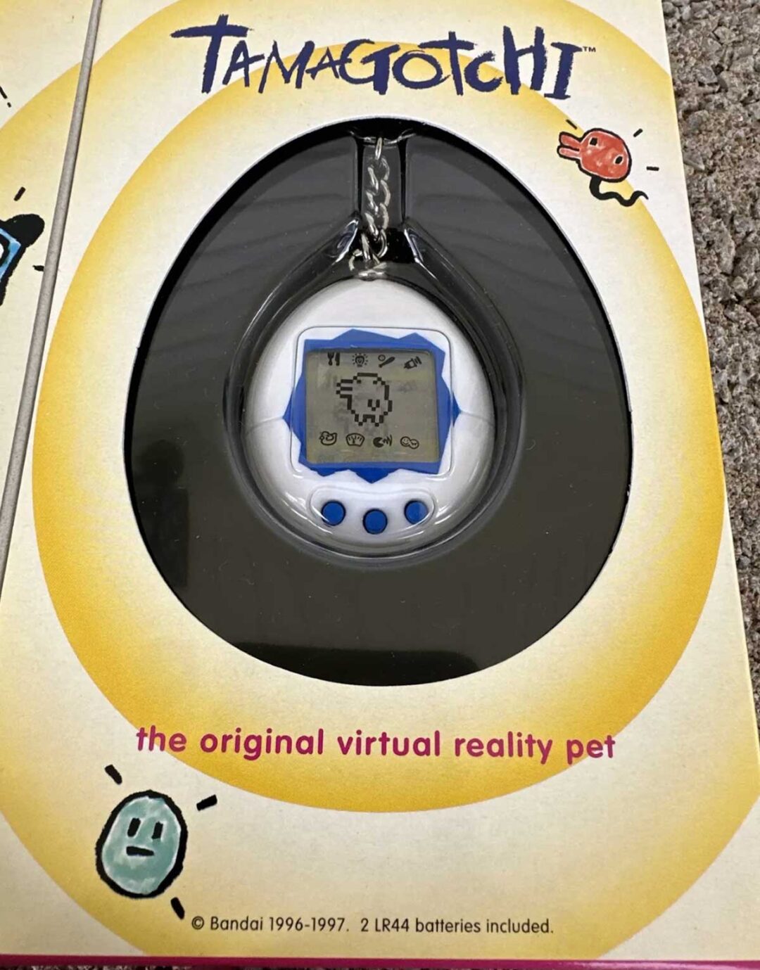 Vintage Tamagotchi still in the original packaging