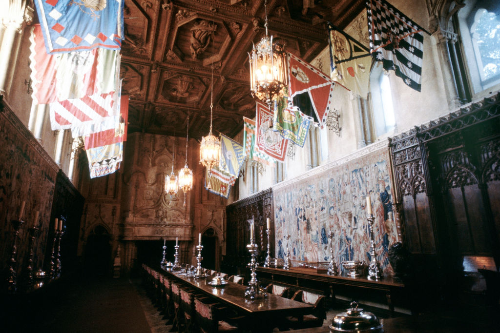 Dining Room Within Hearst Castle (CA)