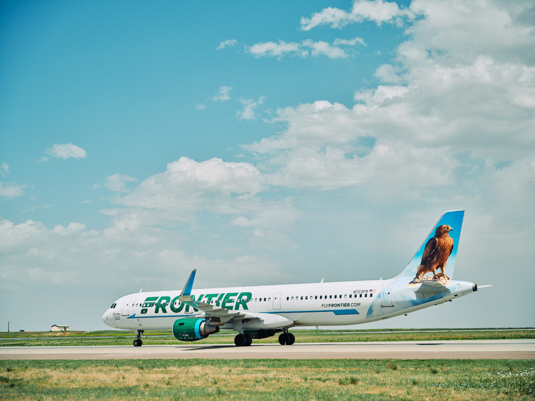 Frontier airplane