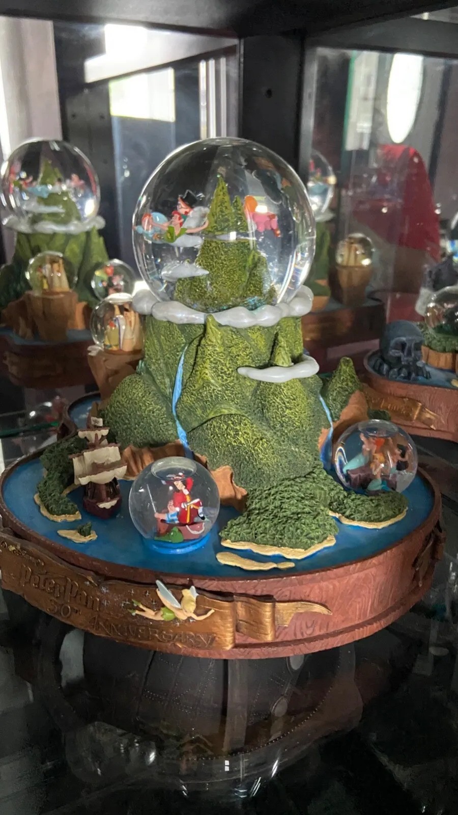 peter pan snow globe