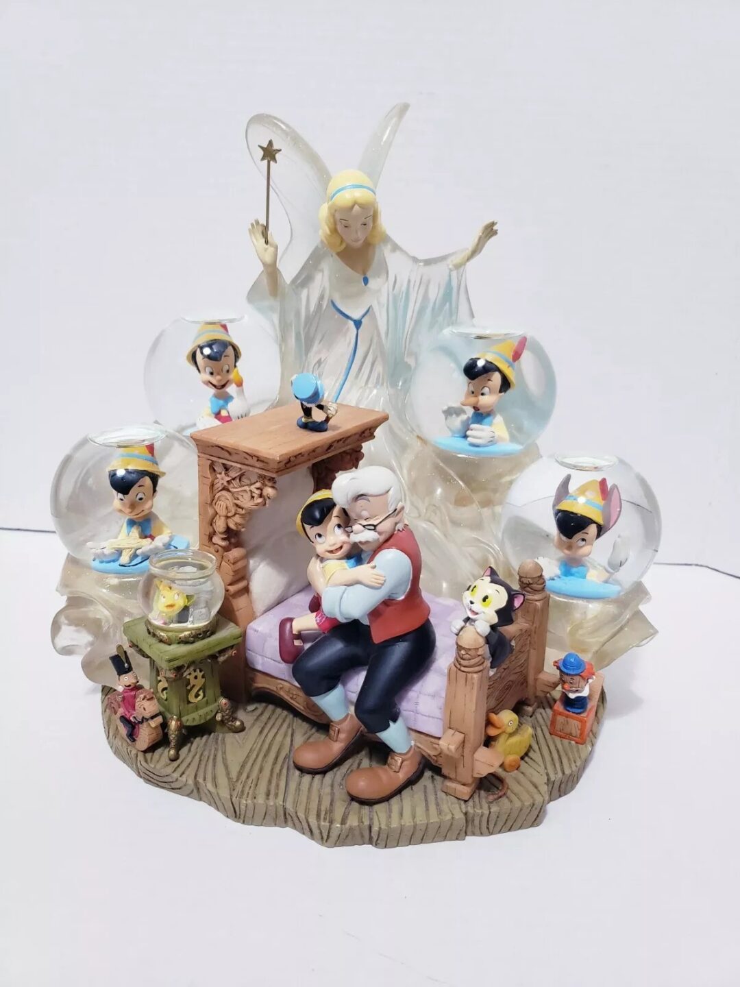 pinocchio snow globe