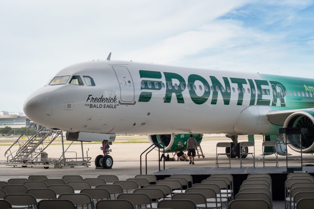 Frontier airplane