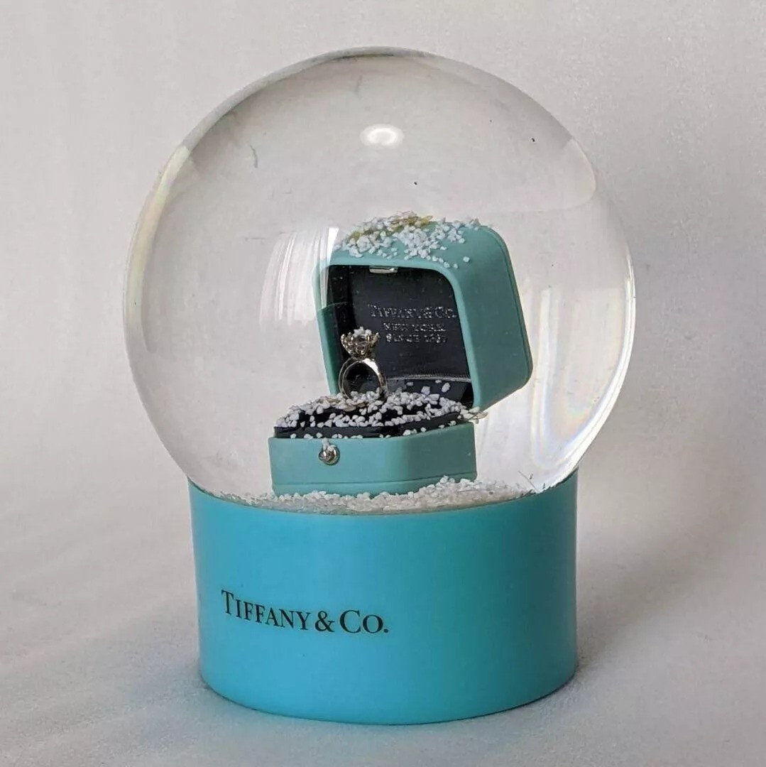 tiffany & co snow globe