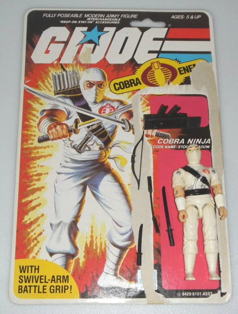 Gi Joe Cobra De Hielo Storm Shadow 1984 Plastirama Ind Argentina Antiguo Retro Vintage Coleccion 1