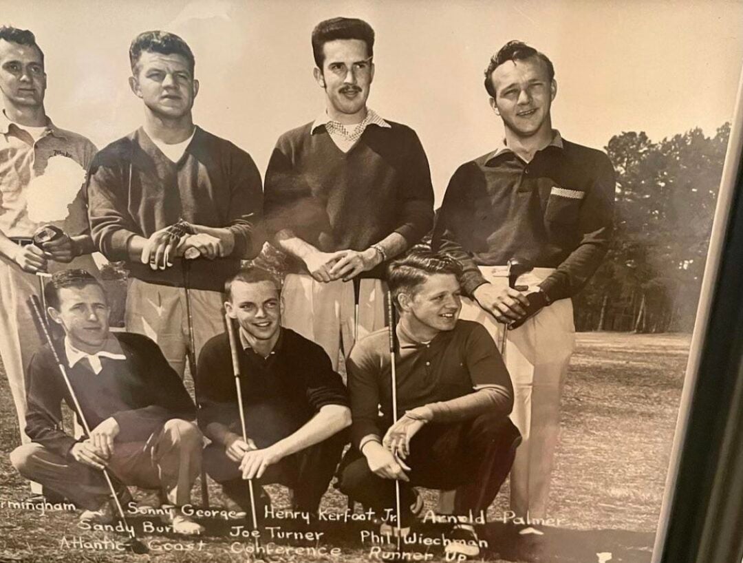 Arnold palmer's golf team in the 40s