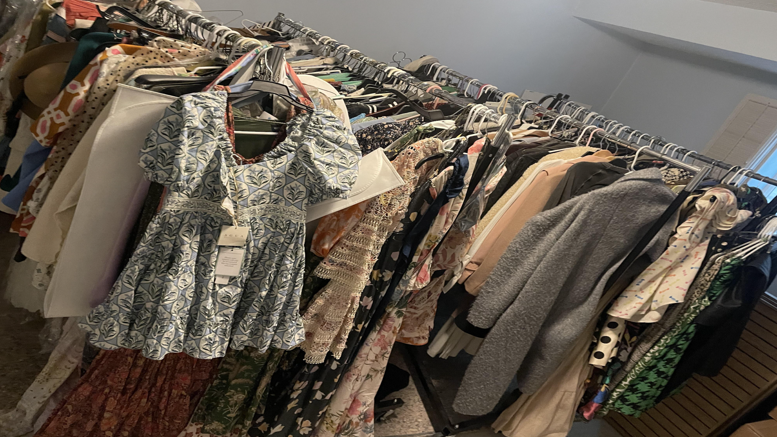 Reselling clothes online as a way to earn extra money