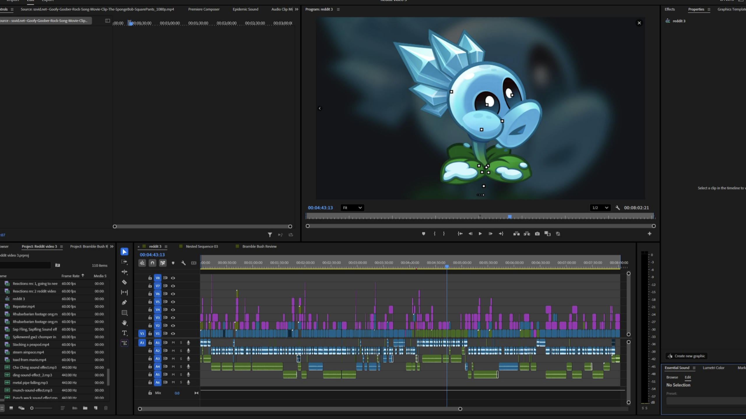 Freelance video editing setup used to earn money online