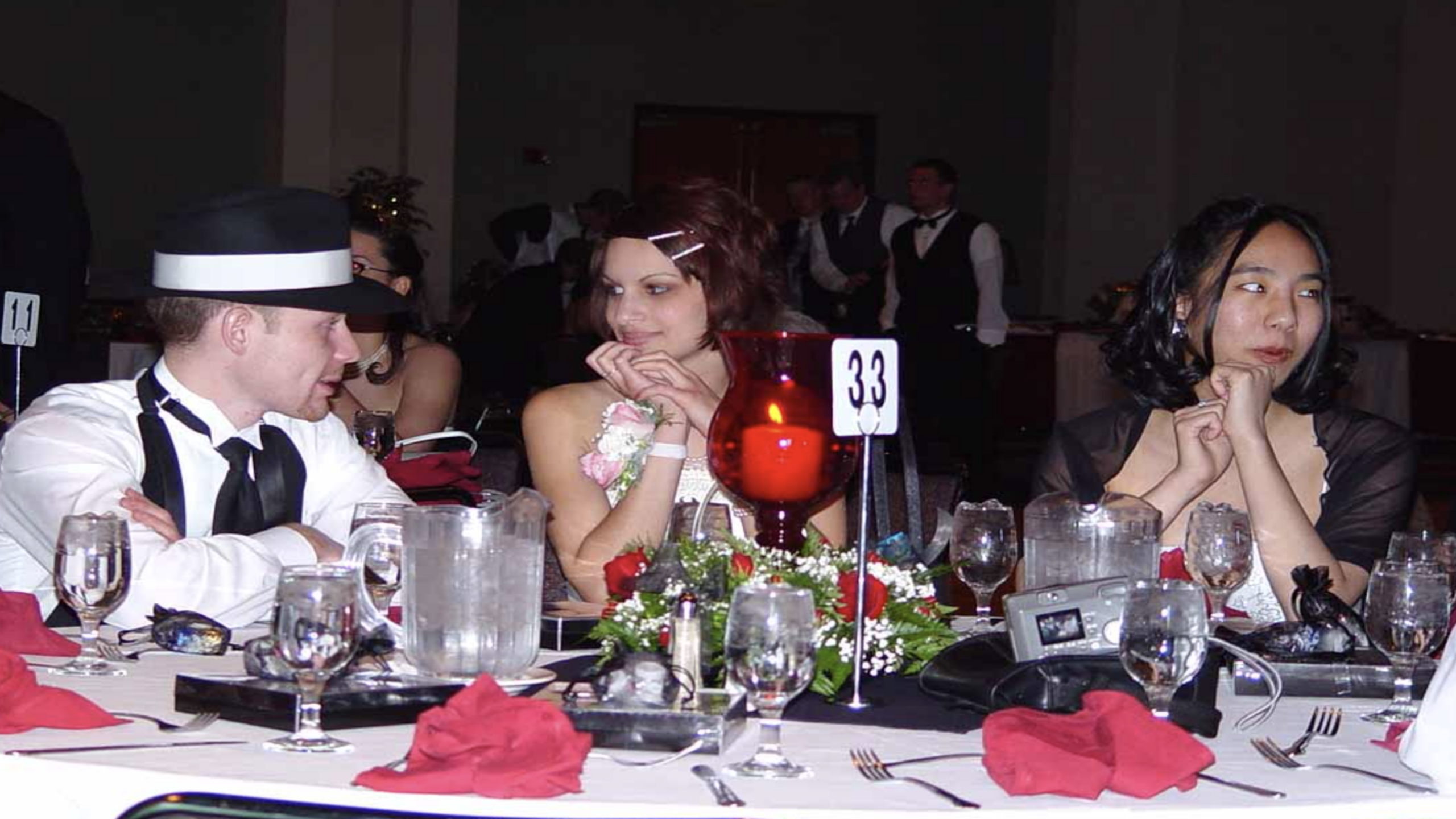 2000s prom photos capturing confidence and attitude