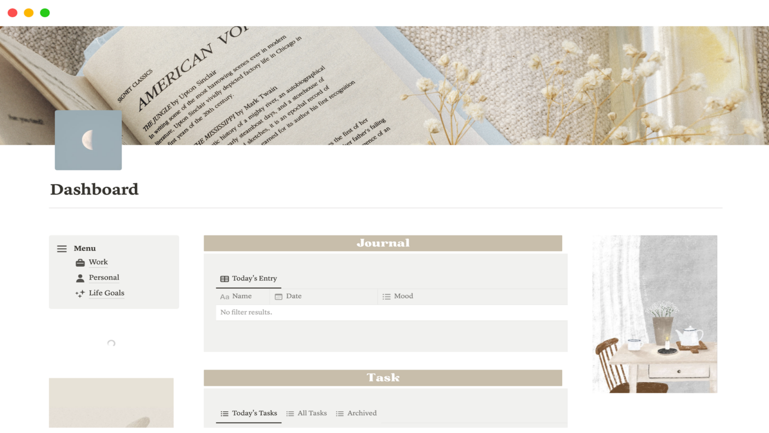 Notion templates being sold online to generate money