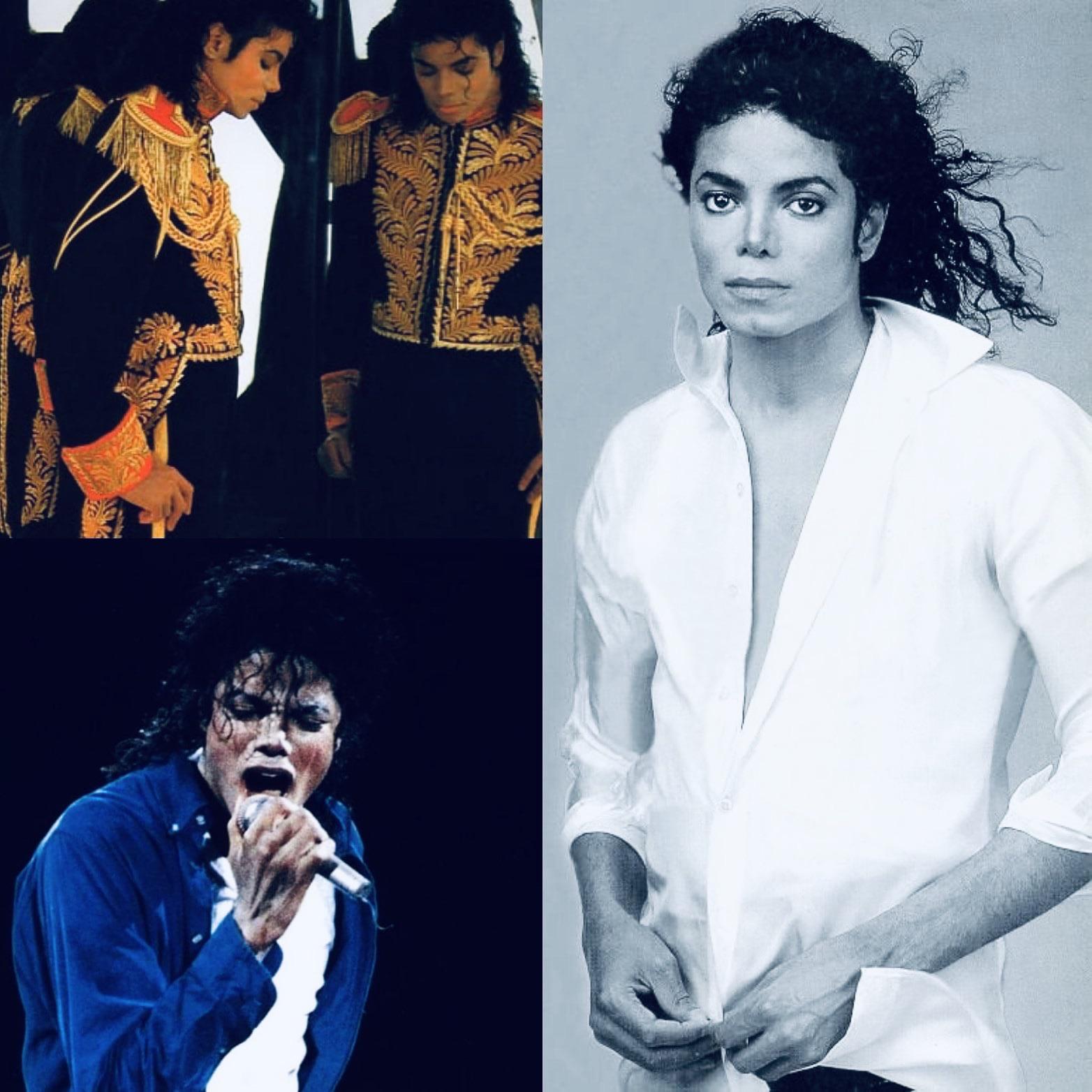 A collage of three photos: top left shows a man in a military-style jacket, bottom left shows him passionately singing into a microphone, and right shows him in a white shirt with open collar, looking at the camera.