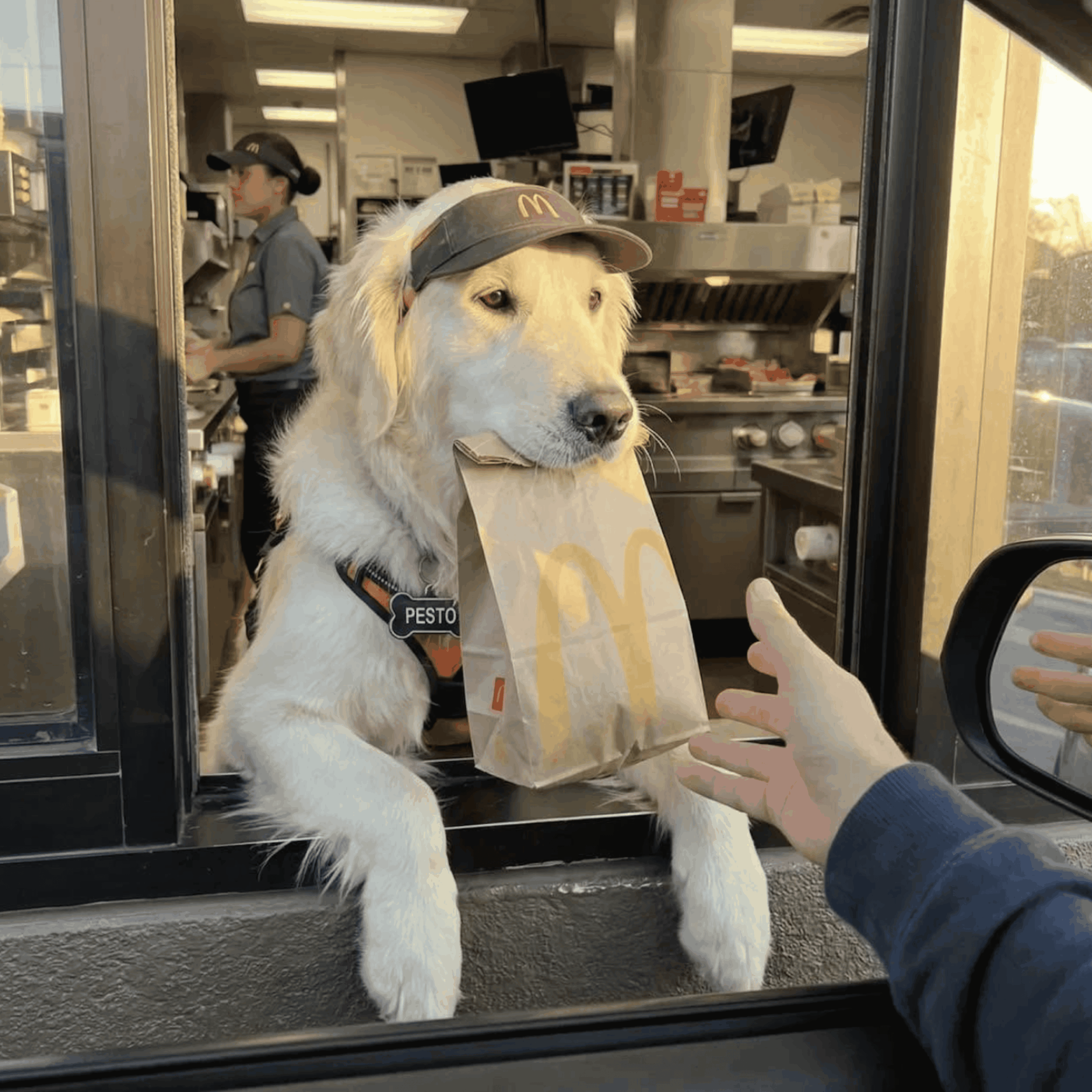Pets Showing Up to Work in Serious Professional Roles